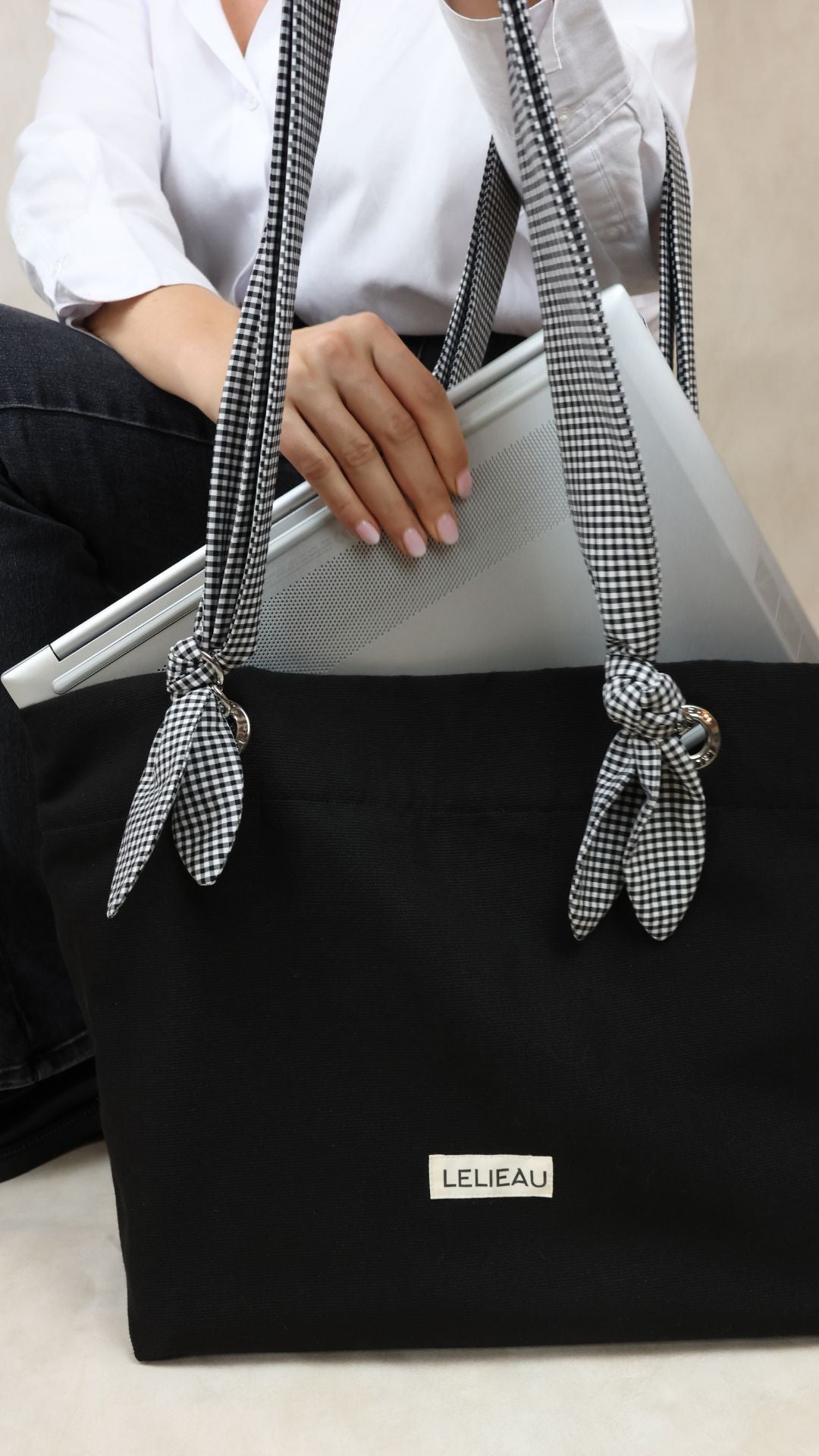 Le tote cabas noir - base uniquement