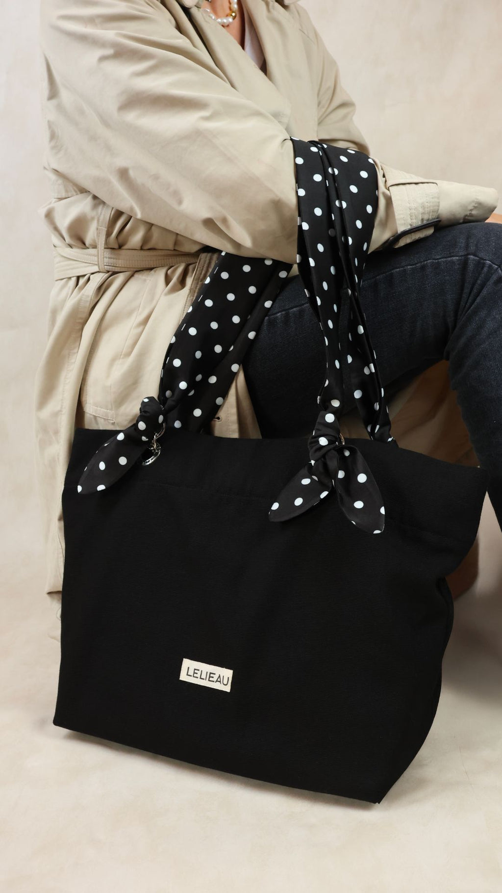 Le tote cabas noir - base uniquement